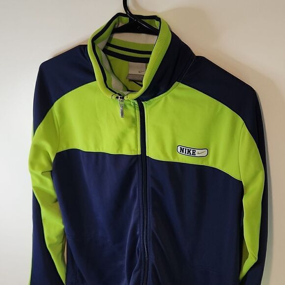 Nike Full Zip Track Jacket Seattle Seahawks Colors Unisex Sz XL 16-18 EUC NICE! - Picture 4 of 12